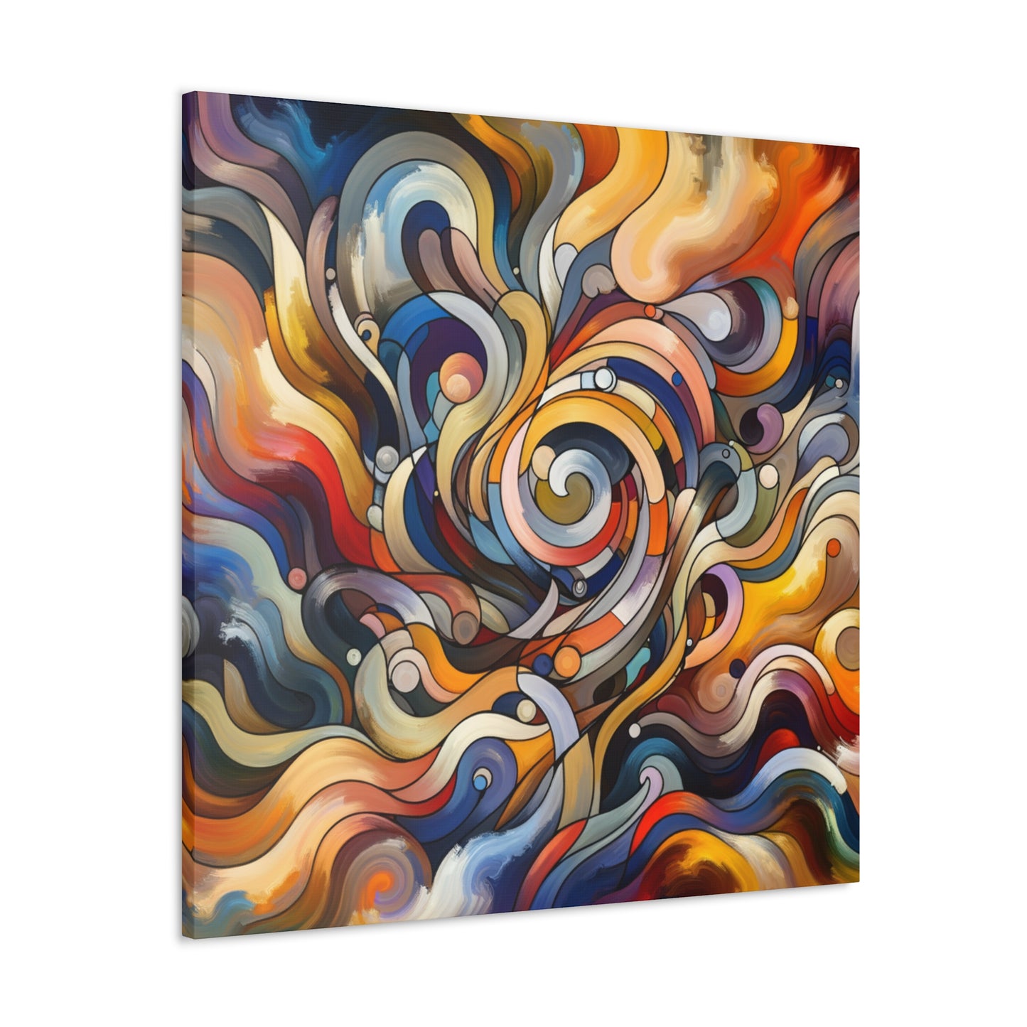 "Vivid Brushstrokes" - Canvas