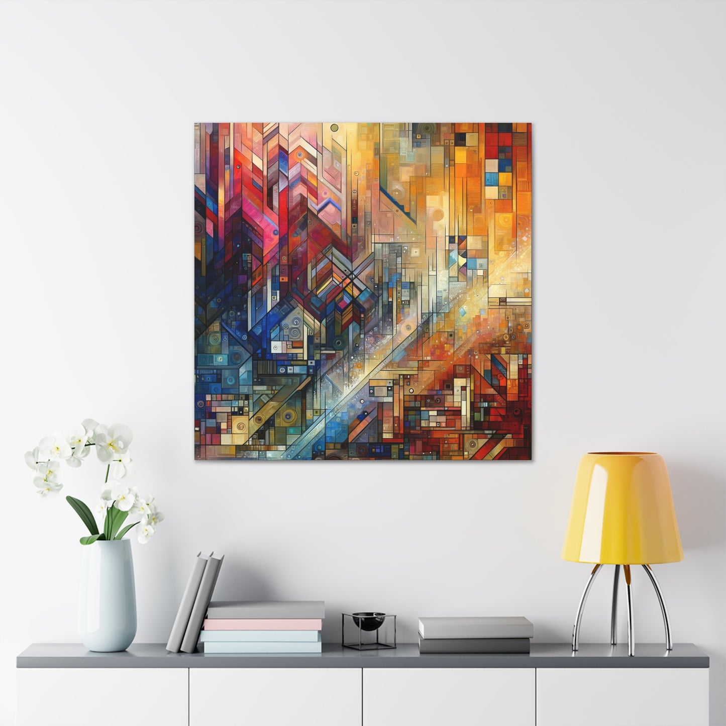 Aria Brushstrokes - Canvas