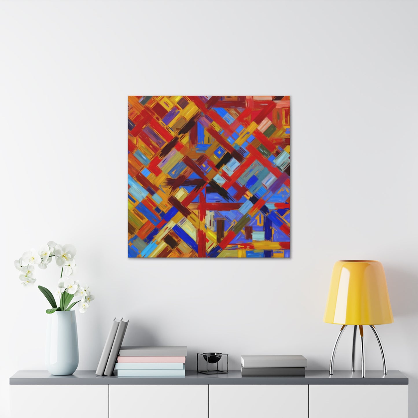 "Rhythm Mosaic" - Canvas