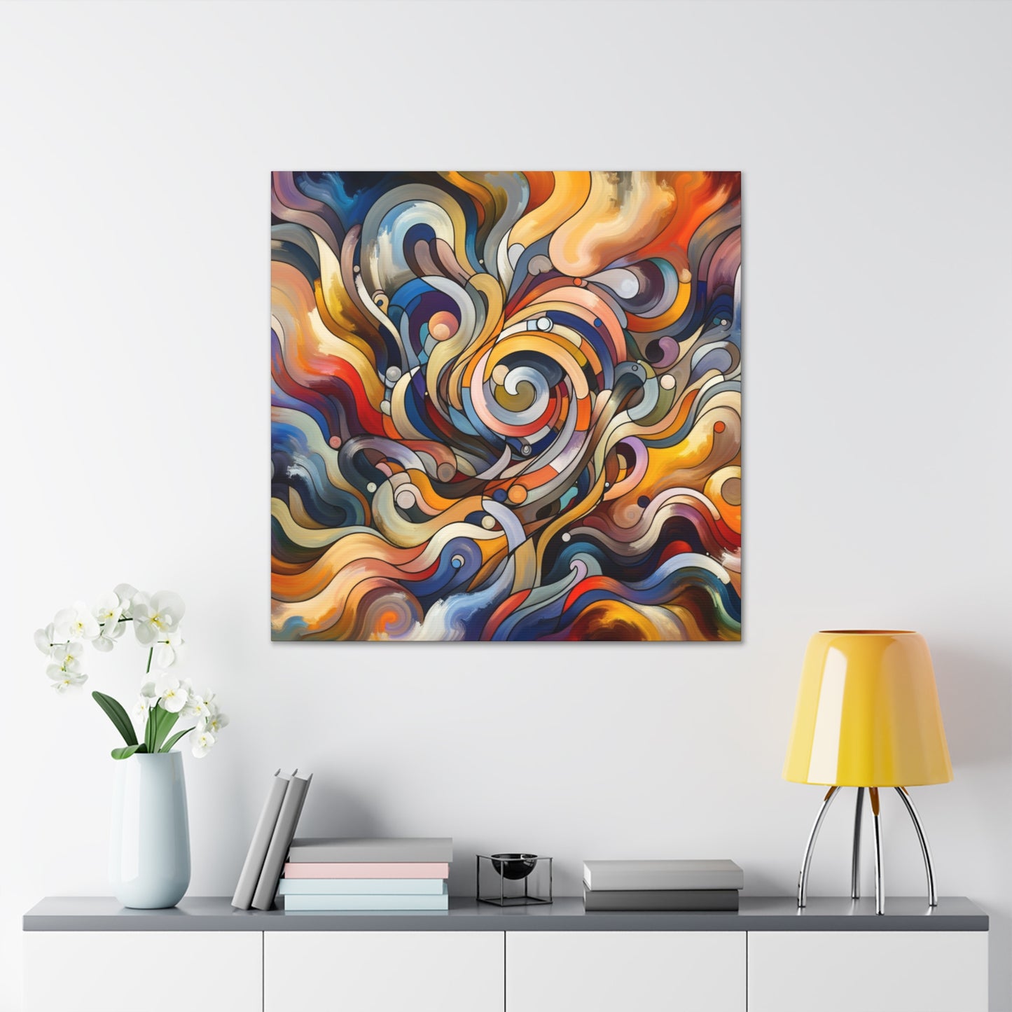 "Vivid Brushstrokes" - Canvas