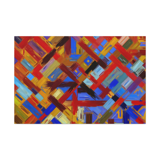 "Rhythm Mosaic" - Canvas