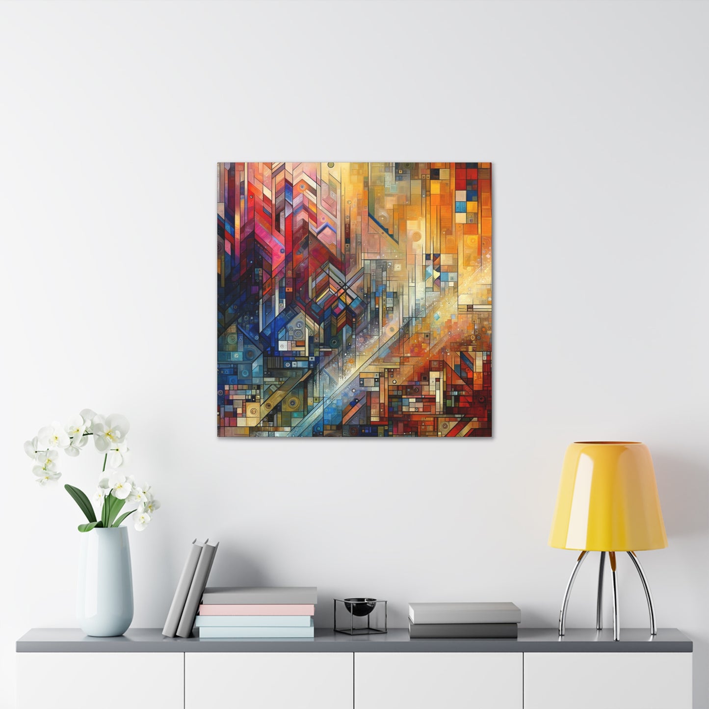 Aria Brushstrokes - Canvas