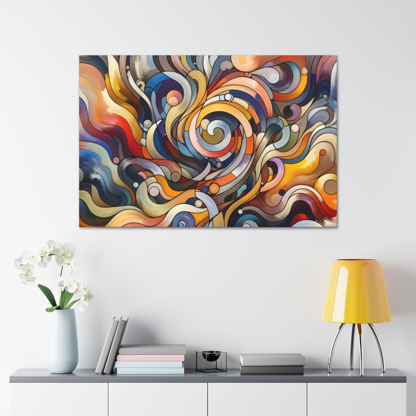 "Vivid Brushstrokes" - Canvas