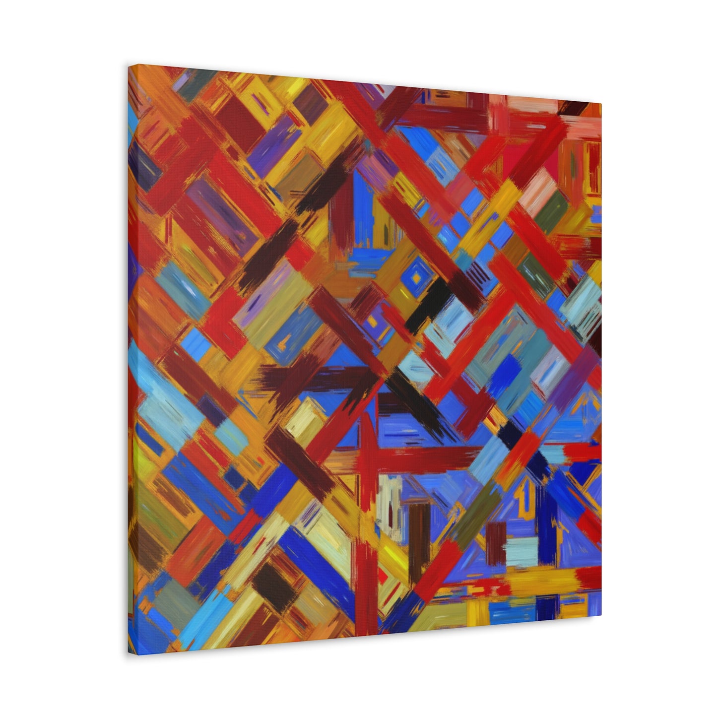 "Rhythm Mosaic" - Canvas