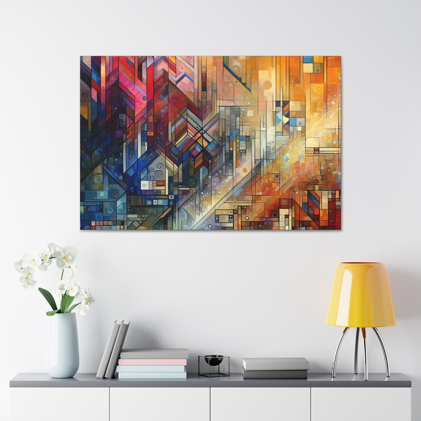 Aria Brushstrokes - Canvas