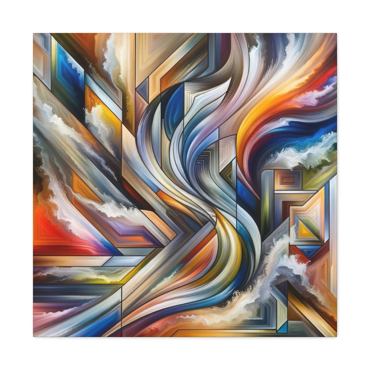 "Vivid Rhythms" - Canvas