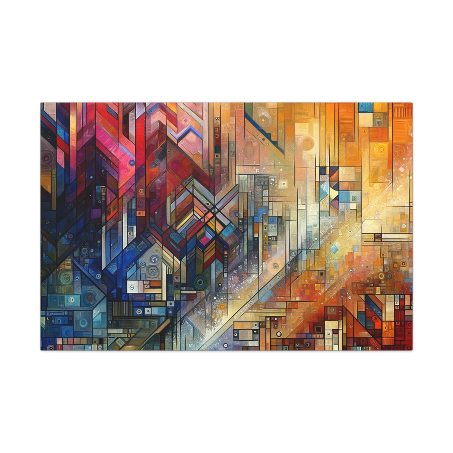 Aria Brushstrokes - Canvas