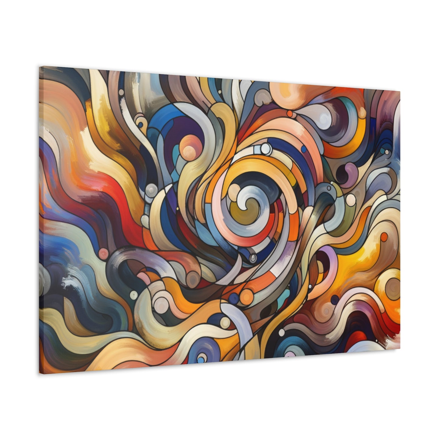 "Vivid Brushstrokes" - Canvas