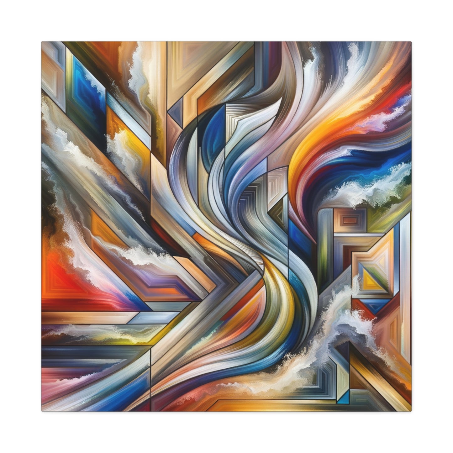 "Vivid Rhythms" - Canvas