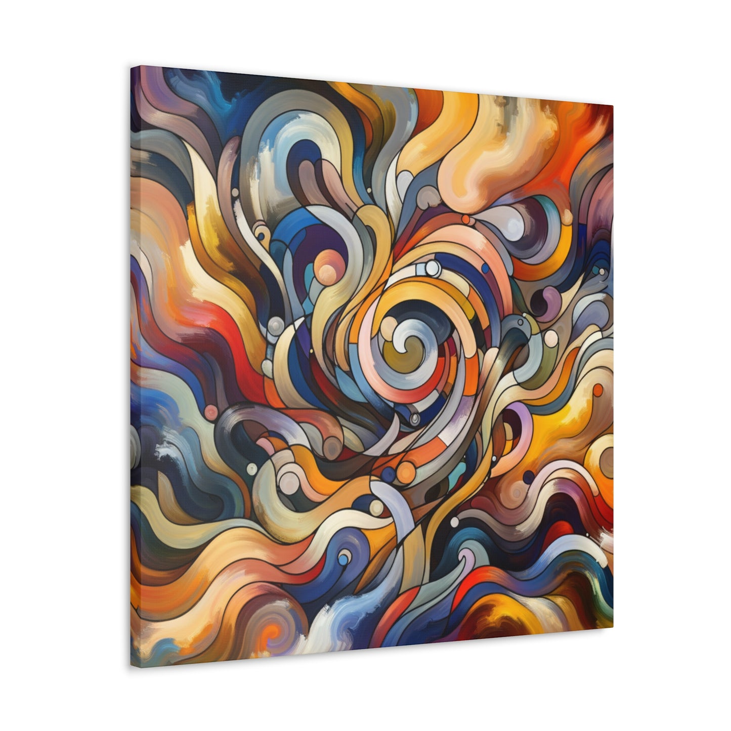 "Vivid Brushstrokes" - Canvas