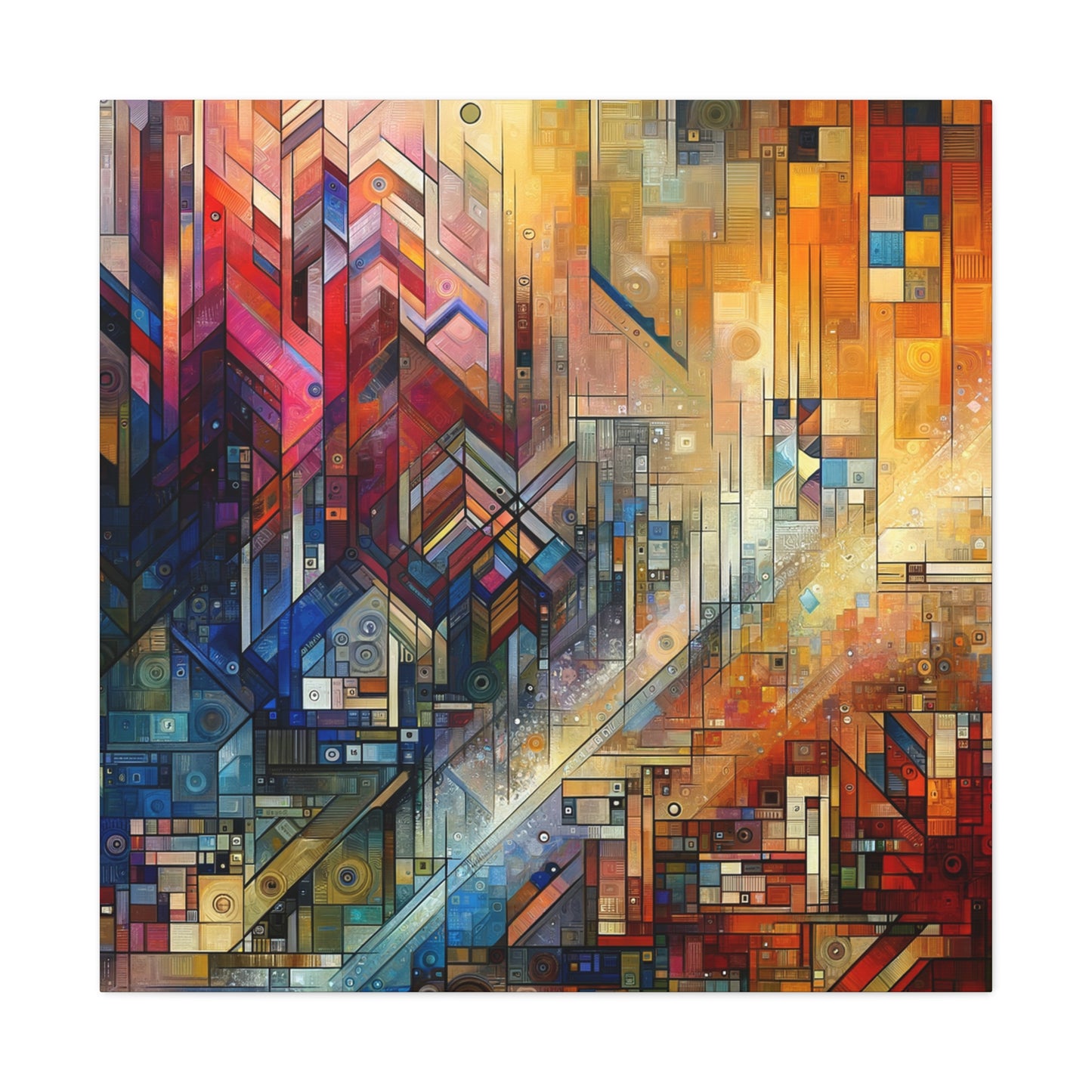 Aria Brushstrokes - Canvas