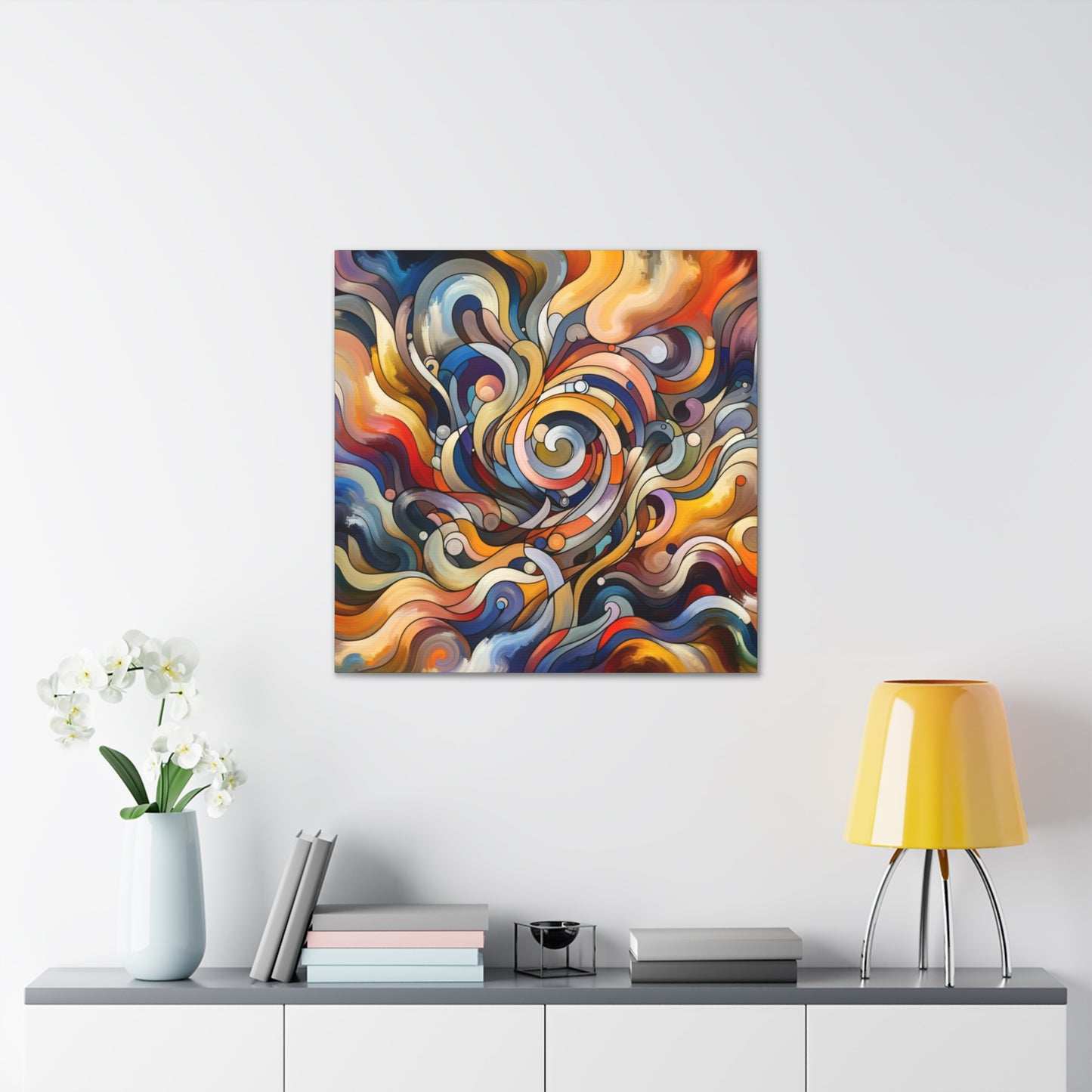 "Vivid Brushstrokes" - Canvas